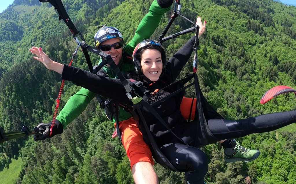 ZBOR CU PARAPANTA ÎN TANDEM - PARAMANIA